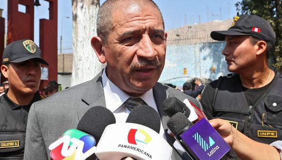 Julio Magán recibió la encargatura de la jefatura del INPE cuando Gerson Gálvez 'Caracol' fue liberado en el 2014. (Foto: Andina)