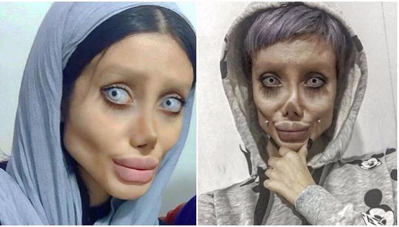 Joven niega haberse operado para lucir como Angelina Jolie: "Es Photoshop y maquillaje"