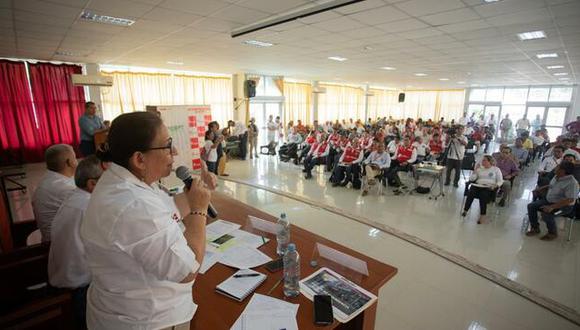La ministra de Desarrollo Agrario y Riego, Nelly Paredes, indicó que se han realizado coordinaciones con la autoridad regional y alcaldes para la adopción de medidas de prevención