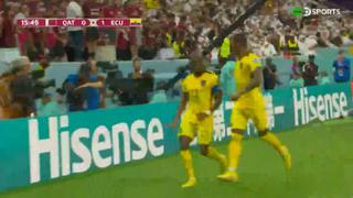 Ecuador vs. Qatar: Enner Valencia convirtió el primer gol del Mundial y el 1-0 de la ‘Tri’ (VIDEO)