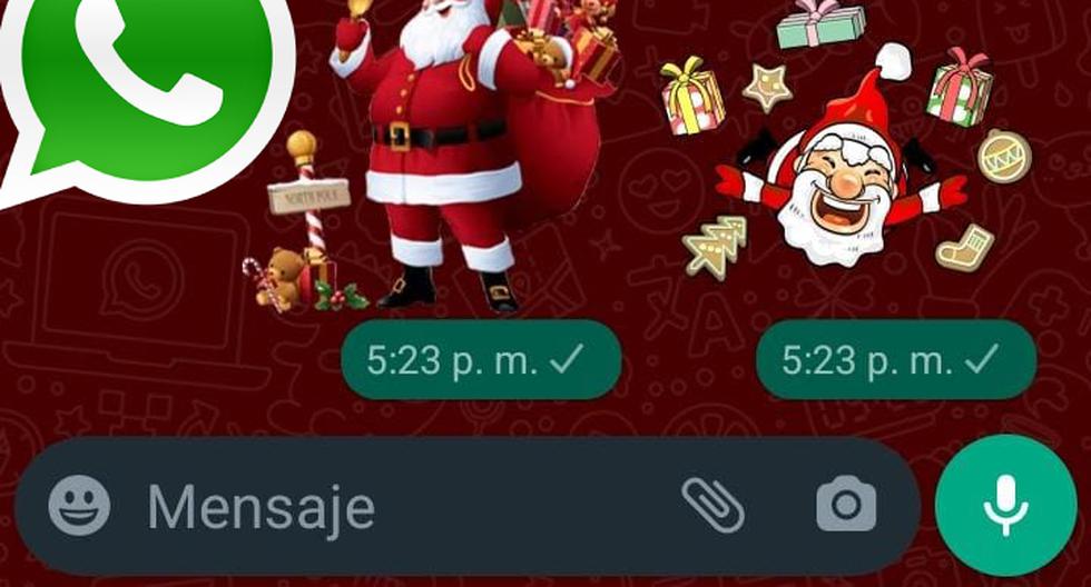 Guía para descargar los mejores stickers de WhatsApp por Navidad 2022