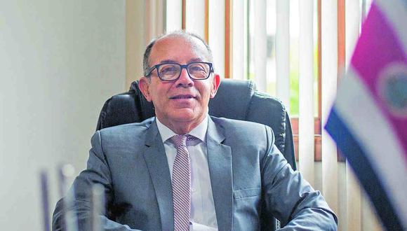 Ebajador de Costa Rica aspira a que se mantengan y enriquezcan las relaciones bilaterales con Perú. (Difusión)