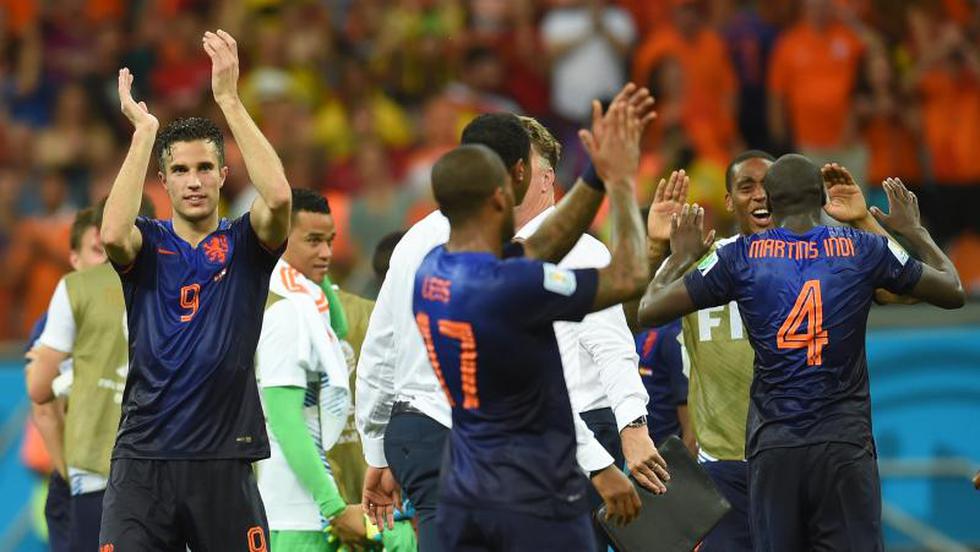 Brasil 2014: Así fue el Holanda 5 – 1 España en imágenes
