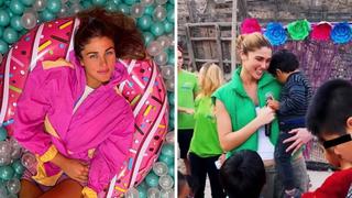 Alessia Rovegno llevó ayuda social a niños de escasos recursos antes de la final del Miss Perú 2022