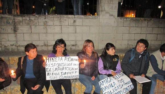 Piura: Realizan vigilia por trabajadores desaparecidos en Ayabaca [VIDEO]