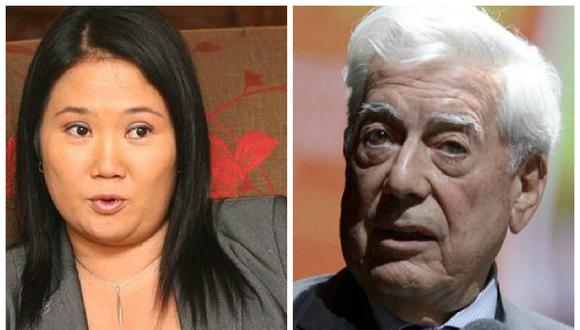 Keiko Fujimori asegura que Mario Vargas Llosa se sigue guiando por odios