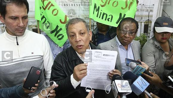 Tía María: Marco Arana se mostró a favor del plazo dado por el gobernador de Arequipa (VIDEO)