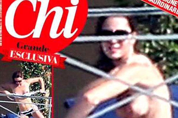 Pese a amenazas revista italiana Chi publica fotos de Kate Middleton desnuda
