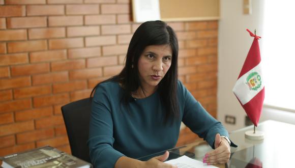 Silvana Carrión, procuradora ad hoc, ha solicitado este monto como “parte de la reparación civil” en el proceso penal. (Foto: Antonhy Niño de Guzmán/GEC)