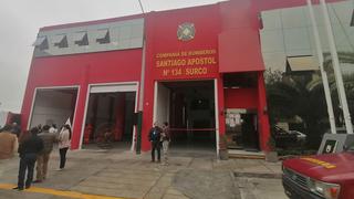 Remodelan infraestructura de compañía de bomberos Santiago Apóstol en Surco