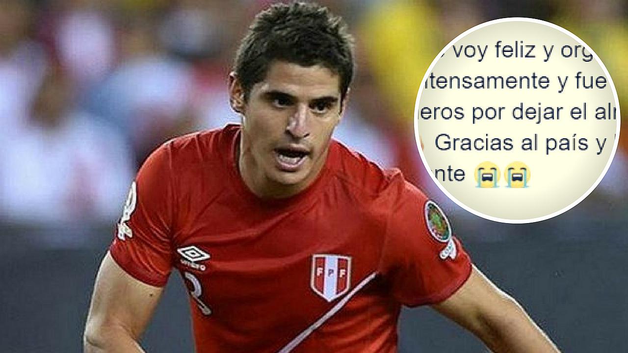 Aldo Corzo envía enternecedor mensaje en Facebook sobre la Selección peruana (FOTO) 
