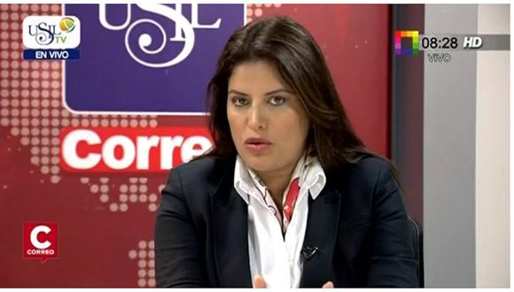 Carmen Omonte: "Decisiones de comisiones investigadoras no deberían tener un matiz político"