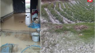 Granizada azota cultivos y lluvias dejan llorando a ancianas luego de inundación en Huancayo