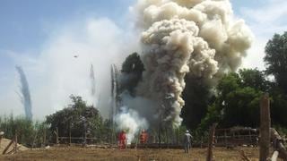 Bomberos de Moquegua afrontan problemas para atender incendios forestales