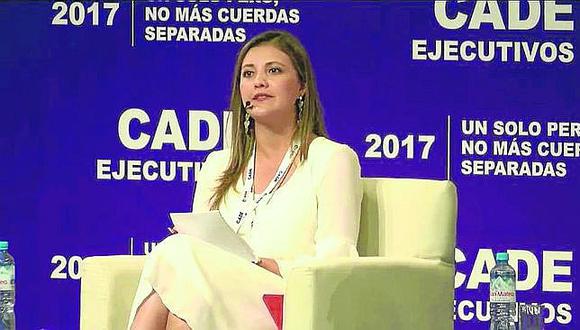 Yamila Osorio confía en tener resultados positivos con minera para proyecto Tía María
