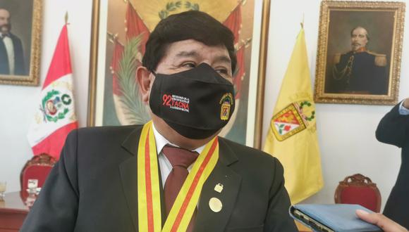 Denuncia contra el alcalde de Tacna Julio Medina se encuentra ahora a nivel del Poder Judicial. (Foto: Correo)