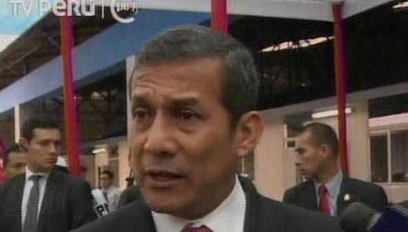 Ollanta Humala sobre Chavín de Huantar: 'No podemos aceptar que digan delincuentes a Comandos'