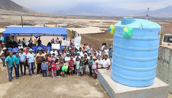 Trujillo: 51 mil pobladores beneficiados con programa "Agua para el Pueblo"