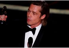 Brad Pitt gana el Oscar al mejor actor de reparto por “Once Upon a Time... in Hollywood”