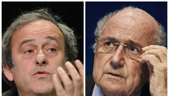 Escándalo en FIFA: Michel Platini pide a Joseph Blatter "que dimita"
