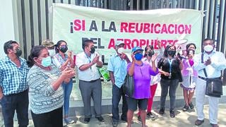Vecinos exigen reubicar el aeropuerto de Piura
