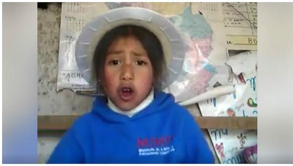Facebook: esta niña le canta a su tierra natal y se vuelve viral (VIDEO)