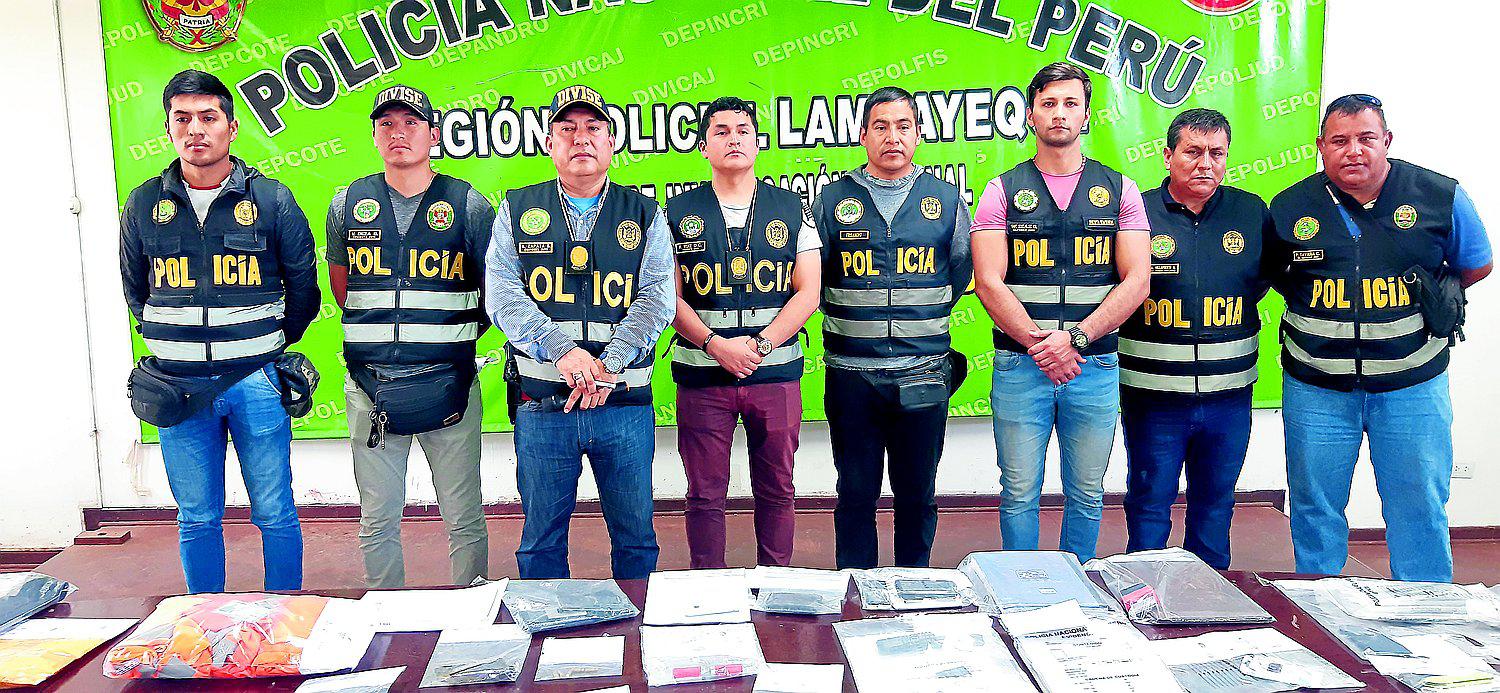 "Los Monos" controlaron 10 obras en Chiclayo