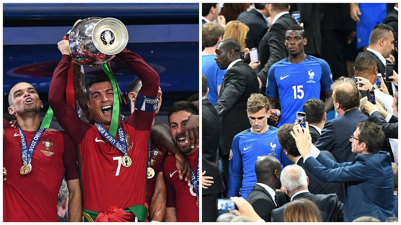 Facebook: Selección portuguesa celebró eufórica el título pero recibió esta respuesta de Francia