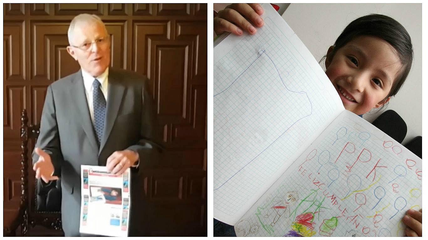 ​PPK responde a tierno pedido de ahijado en Huancayo (VIDEO)