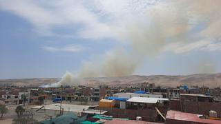 Tacna: personas con adicciones provocan incendio forestal