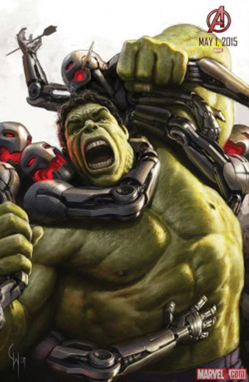 Comic Con: Revelan póster oficial de "The Avengers: Age of Ultron" (FOTOS)