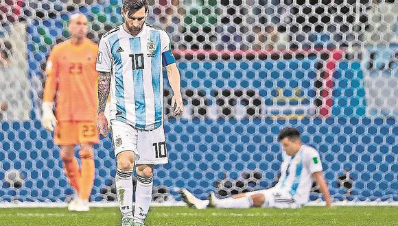 Selección de Argentina se encuentra distanciada después de la caída albiceleste