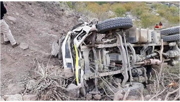 Accidente de tránsito se registró en la vía Mamahuaje-Huancaspata, en la provincia de Pataz. (Foto: Tayabamba OnLine)