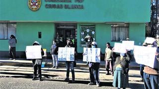 Arequipa: Protestan por cambio de servicio de comisaría