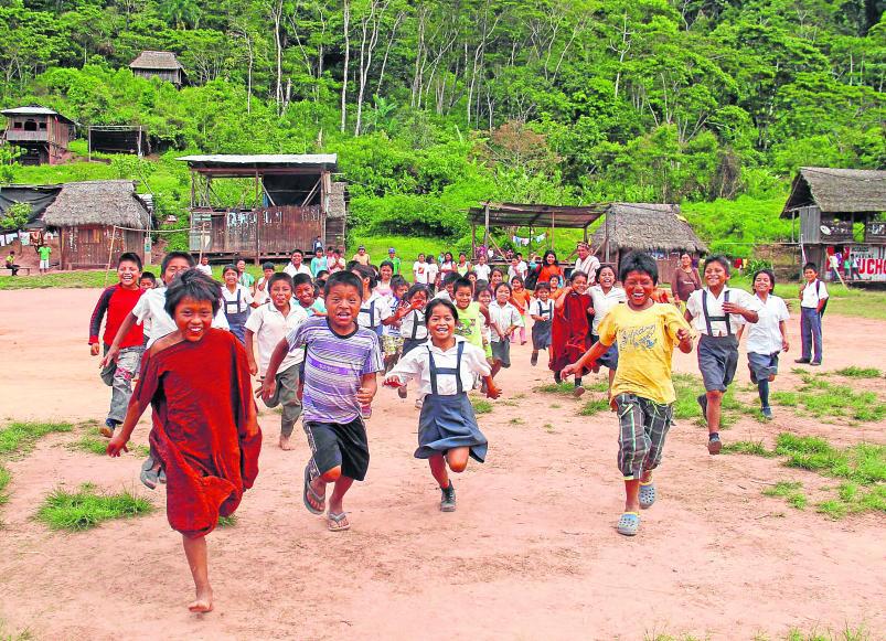 Regalemos una sonrisa a los niños de nuestra selva