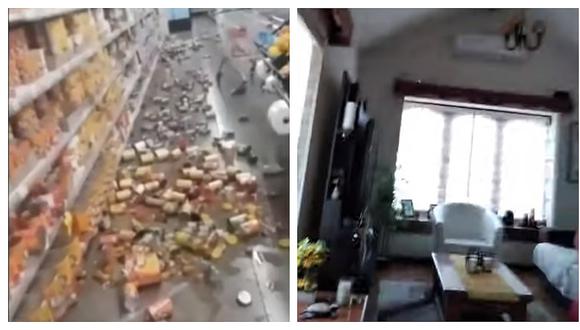 ​Chile: el instante en que se produjo temblor de magnitud 6.1 (VIDEO)