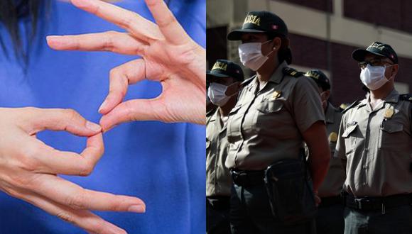 Congresista presenta proyecto de ley que propone que policías reciban curso de lengua de señas para mejorar atención de denuncias de violencia familiar cuyas víctimas son personas con discapacidad. (Foto: Andina/Archivo GEC)