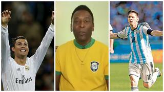 ​Pele comparó y eligió su favorito entre Lionel Messi y Cristiano Ronaldo