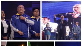 Lo que no se vio del cierre de campaña de los candidatos a la Alcaldía de Lima | FOTOS