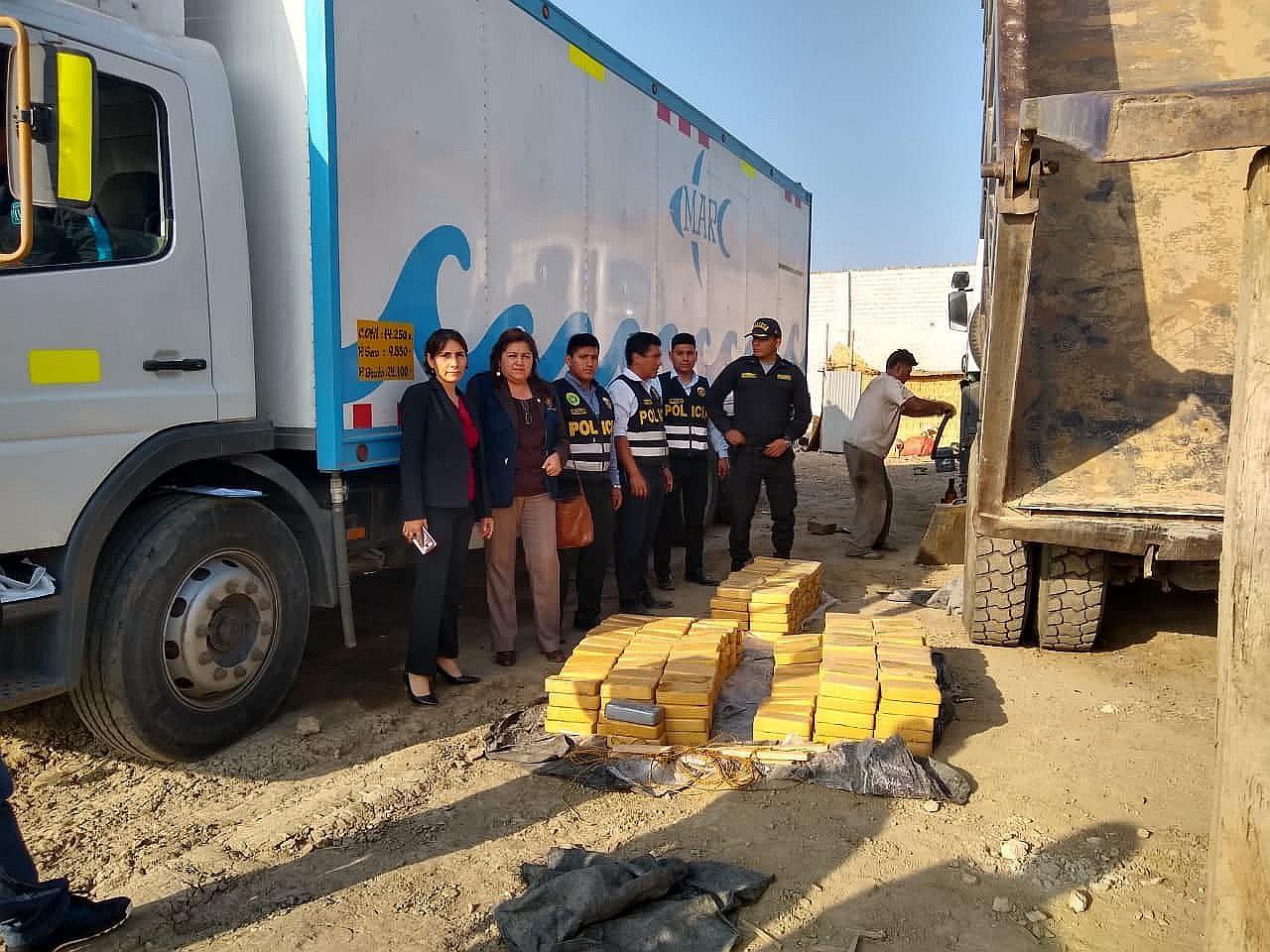 Piden prisión para detenido con 345 paquetes de clorhidrato de cocaína en Huarmey