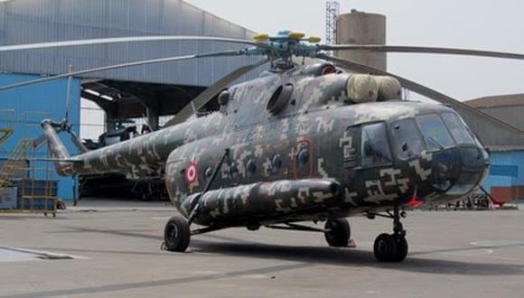 Helicóptero del Ejército aterrizó de emergencia en Chosica