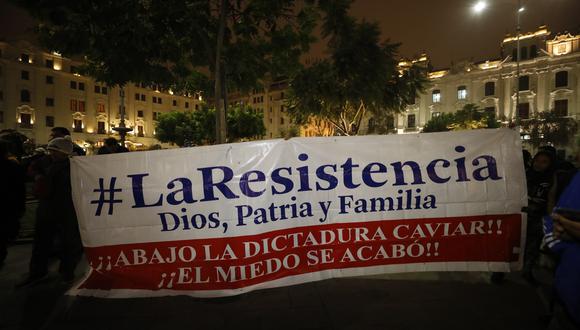 "La Resistencia" es uno de los grupos ultraconservadores que organiza marchas contra diversos fiscales y políticos. (Foto: Facebook)