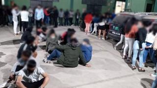 Comisaría acabó llena tras intervención de unas 120 personas durante fiesta en Chiclayo