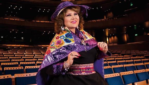 Amanda Portales en espectáculo musical andino “Primero lo nuestro”