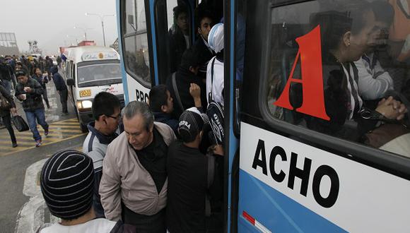 Transporte público fue normal en Lima