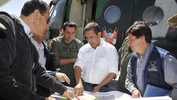 Humala critica a los gobiernos regionales que se niegan a gastar saldos del canon