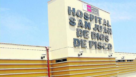 El cuerpo de Pedro “Piero” Santiago Espinoza Alcántara llegó cadáver al hospital de Pisco