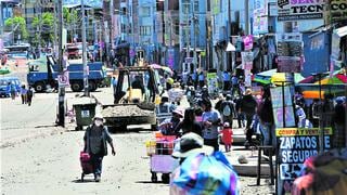 Arequipa: Comerciantes dan nuevo plazo a obra en Av. Vidaurrazaga