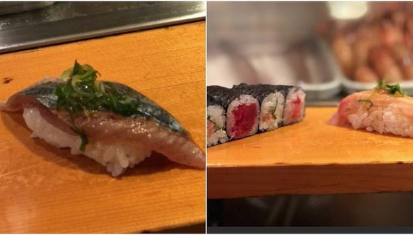 Mujer pidió sushi en Japón y pescado estaba 'vivo' (VIDEO)