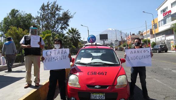 Arequipa: 21 mil taxistas piden al Gobierno compra de deudas
